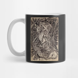 Diffracted (cavern dweller) by Brian Benson Mug